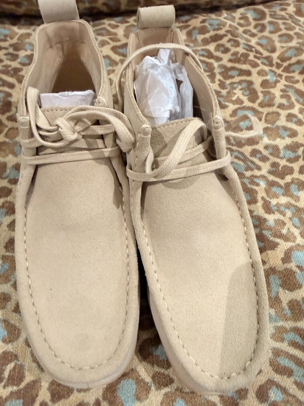 Everlane Moc-Toe Boot 7 / Pebble Suede -- NWT